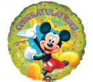 Mickey Mouse Balloons. Congratulations Balloons.