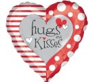 Red & White Hugs & Kisses 